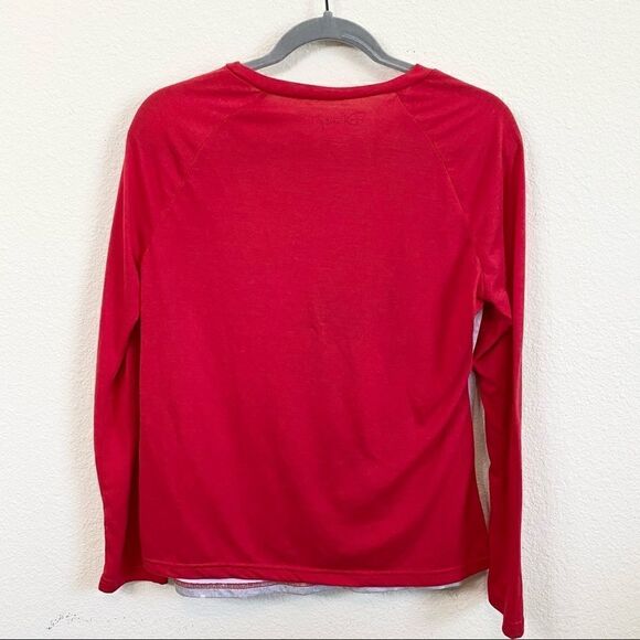 DISNEY Minnie Mouse Winter Matching Pajamas Top - Picture 3 of 4